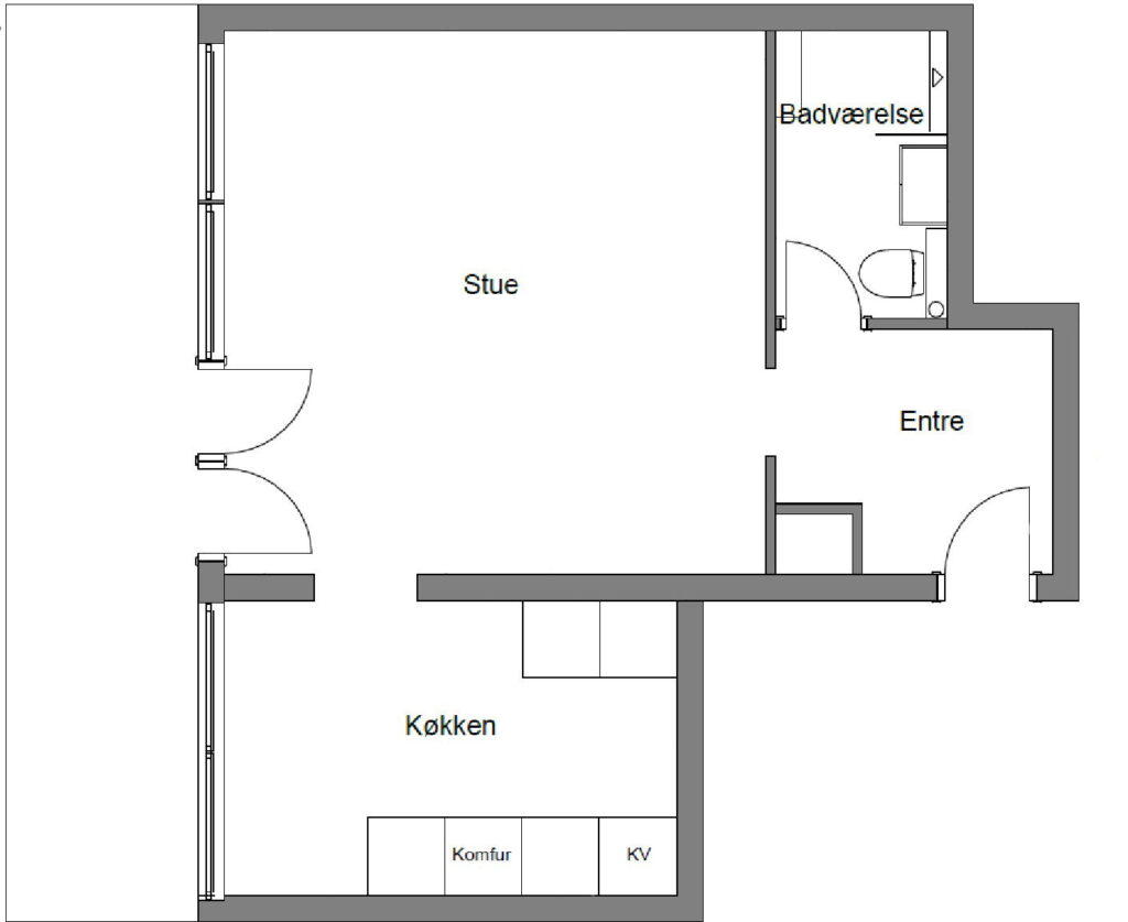 Skovledet 121 A, 2. 1