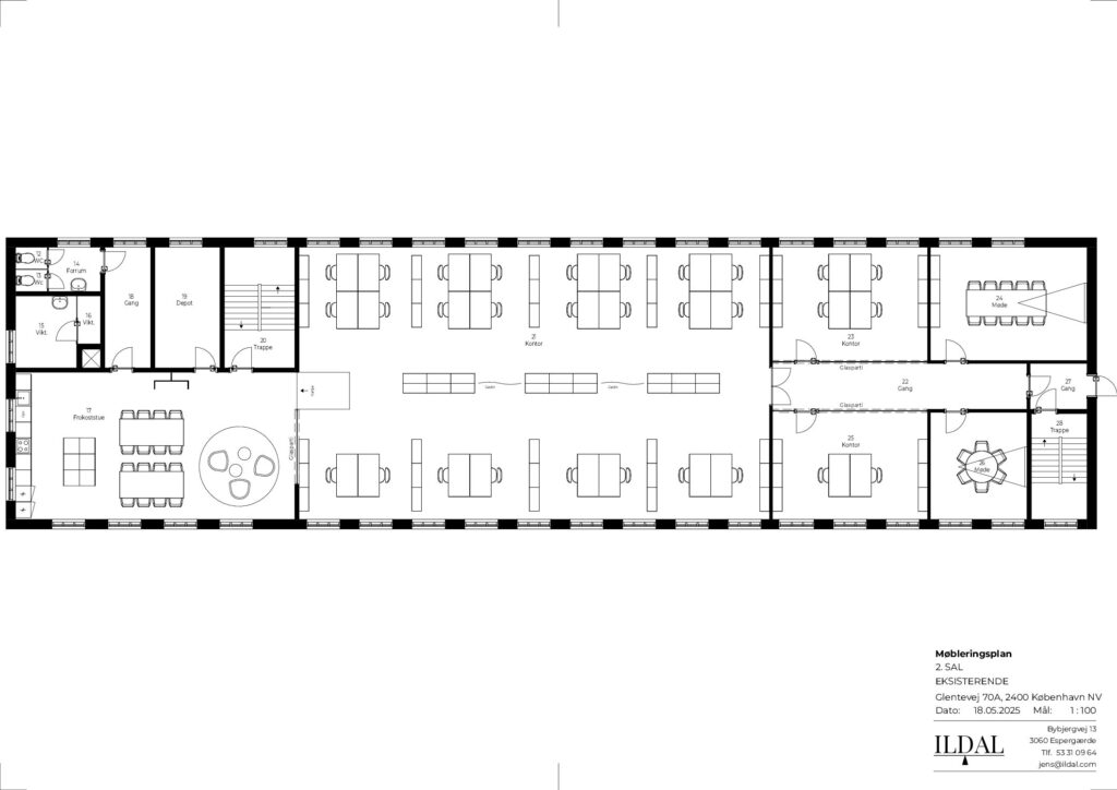 Glentevej 70A, 2.sal, 2400 København NV